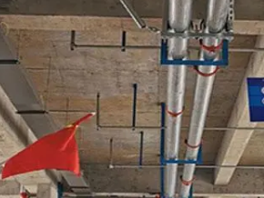 三台管廊支架的安装方法